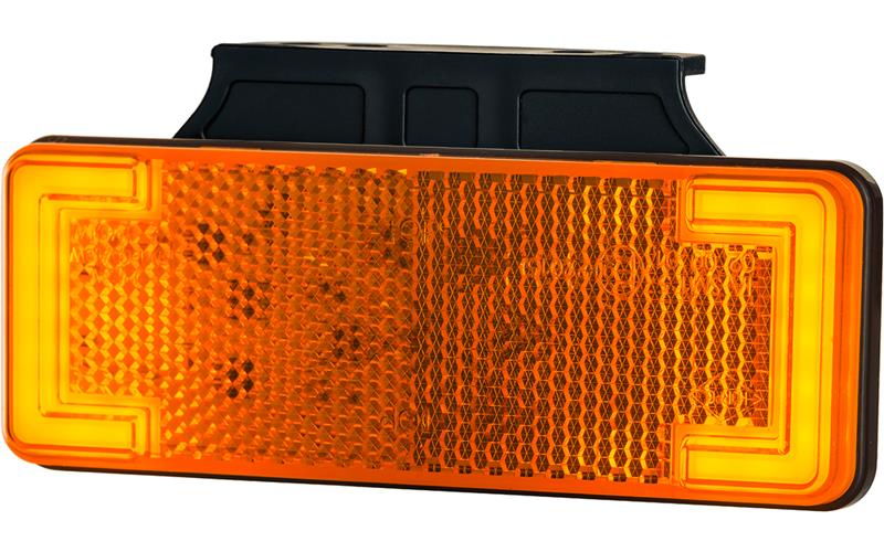 Marker Light With Direction Indicator (LED) Orange 12 / 24V Universal