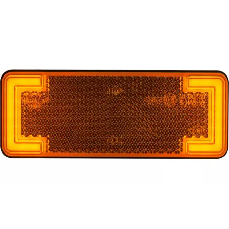 Marker Light With Direction Indicator (LED) Orange 12 / 24V Universal