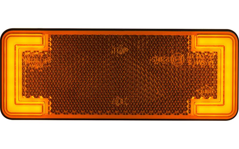 Markierungsleuchte Mit Blinker (LED) Orange 12 / 24V Universal