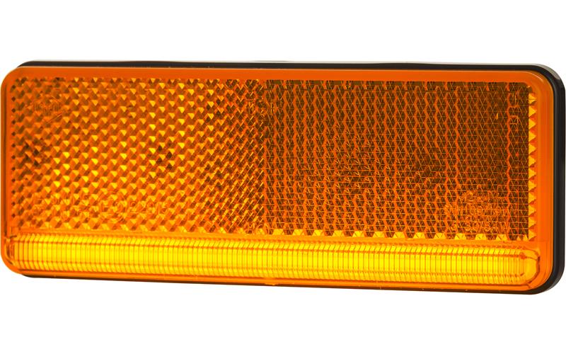 Marker Light With Direction Indicator (LED) Orange 12 / 24V Universal