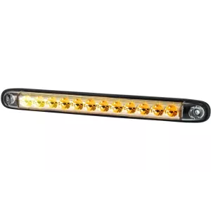 Dynamische Rückblinkleuchte (LED) Orange 12 / 24V Universal