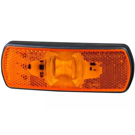 Markierungsleuchte Mit Blinkleuchte, Dreifunktions (LED) Orange 12 / 24V Universal