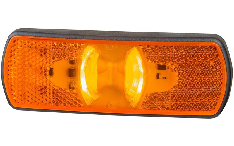 Feu de Gabarit Avec Clignotant, 3 Fonctions (LED) Orange 12 / 24V Universel