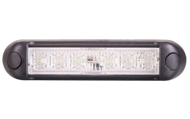Set Of Daytime Running Lights (LED) White 12 / 24V Universal
