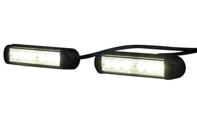 Tagfahrleuchten-Set (LED) Weiß 12 / 24V Universal