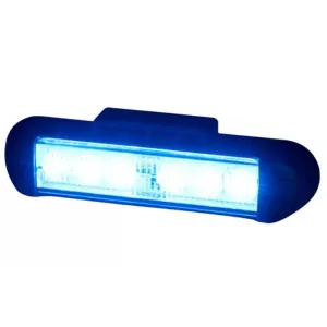 Warning Light (LED) Blue 12 / 24V Universal