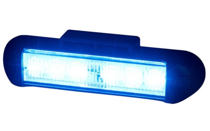 Warning Light (LED) Blue 12 / 24V Universal