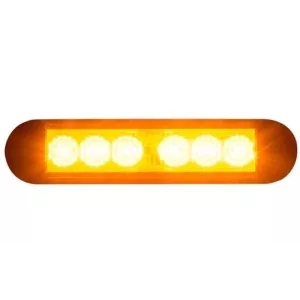 Luz de Advertencia (LED) Amarilla 12 / 24V Universal