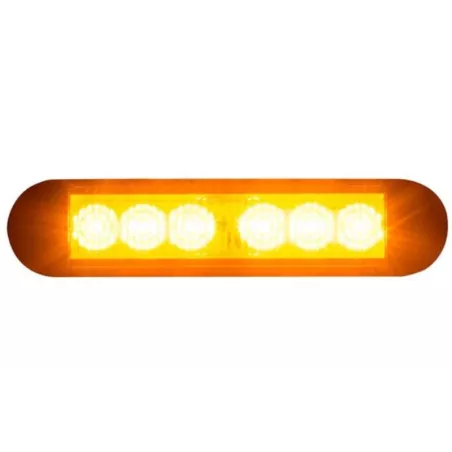 Warnleuchte (LED) Orange 12 / 24V Universal