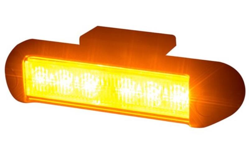 Warning Light (LED) Orange 12 / 24V Universal