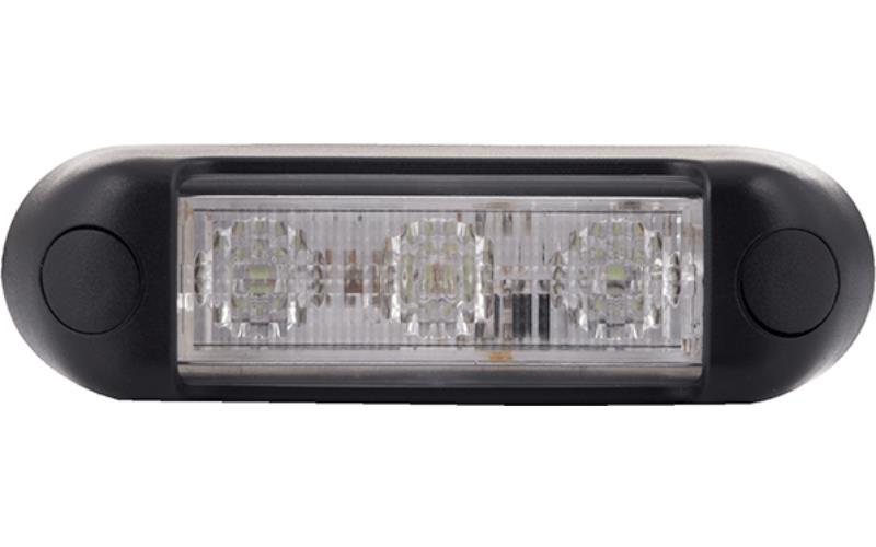 СИГНАЛЬНЫЙ ФОНАРЬ (LED) СИНИЙ 12 / 24V УНИВЕРСАЛЬНАЯ