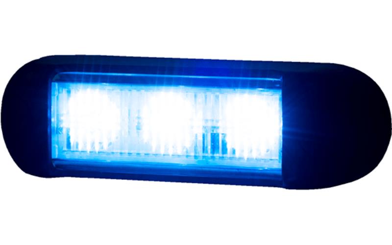 Warnleuchte (LED) Blau 12 / 24V Universal