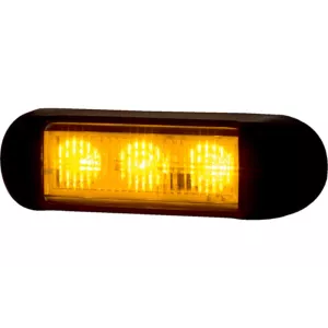 Warning Light (LED) Orange 12 / 24V Universal
