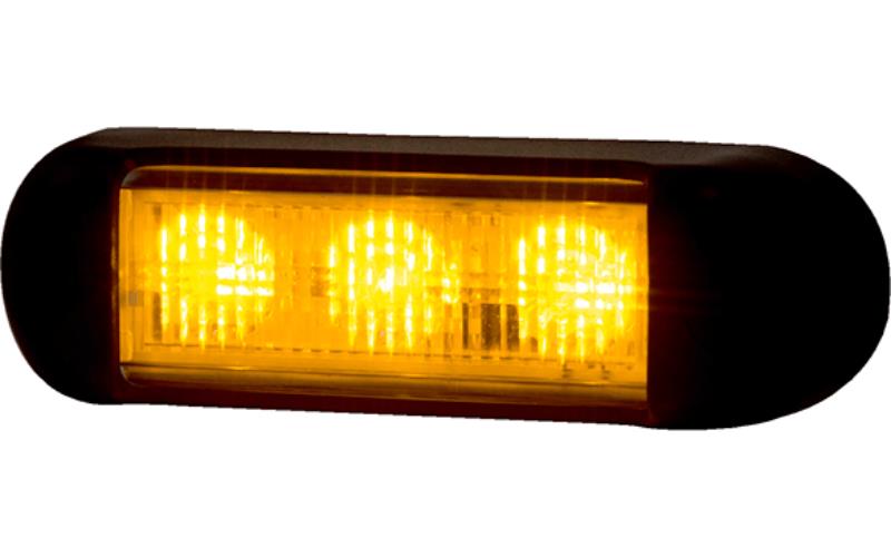 Warning Light (LED) Orange 12 / 24V Universal