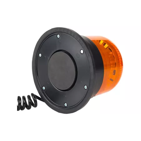 Beacon Light With Magnet Holder (LED) Orange 12 / 24V Universal