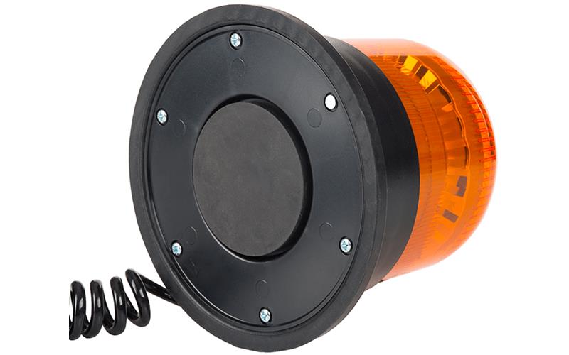 Gyrophare - Fixation Magnétique (LED) Orange 12 / 24V Universel