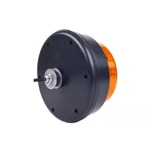 Beacon Light With Threaded Tube (LED) Orange 12 / 24V Universal