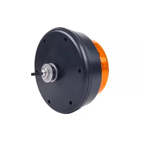 Beacon Light With Threaded Tube (LED) Orange 12 / 24V Universal