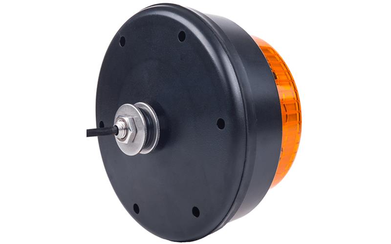 Beacon Light With Threaded Tube (LED) Orange 12 / 24V Universal