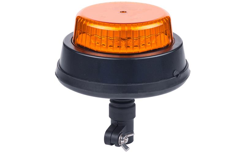 Luz de Advertencia Montada En Mandril (LED) Amarilla 12 / 24V Universal