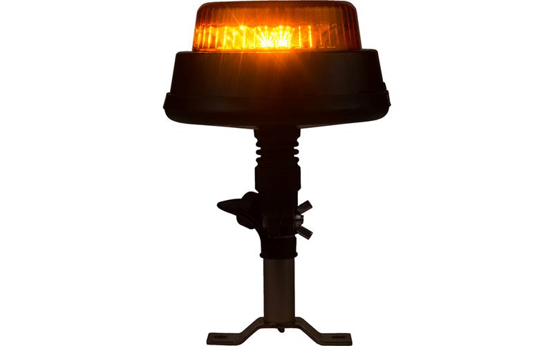 Warnleuchte - Befestigung Mit Stift (LED) Orange 12 / 24V Universal