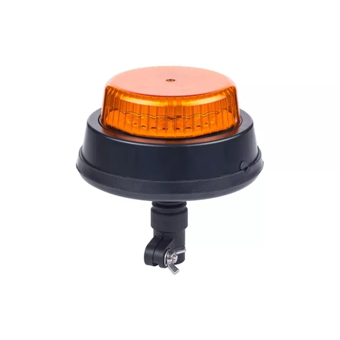 Lampa Ostrzegawcza (Błyskowa) Mocowana Na Trzpień (LED) Pomarańczowy 12 / 24V Uniwersalna