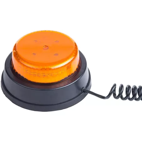 Beacon Light With Magnet Holder (LED) Orange 12 / 24V Universal