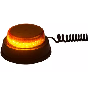 Beacon Light With Magnet Holder (LED) Orange 12 / 24V Universal
