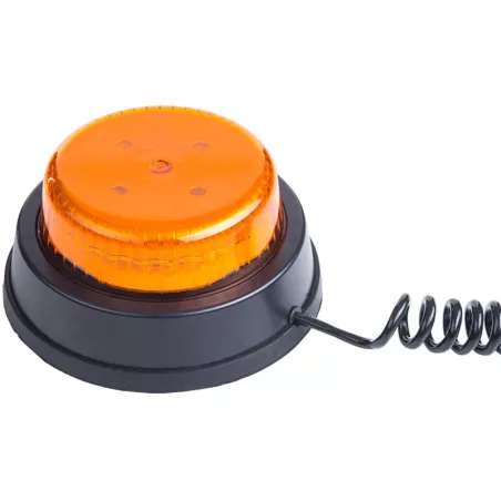 Beacon Light With Magnet Holder (LED) Orange 12 / 24V Universal