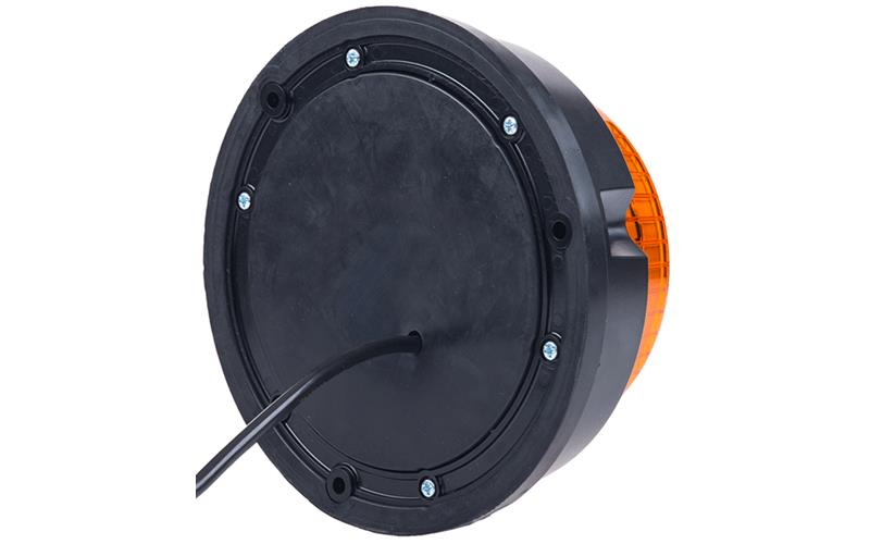 Lampa Ostrzegawcza (Rotacyjno Błyskowa) Przykręcana (LED) Pomarańćzowy 12 / 24V Uniwersalny