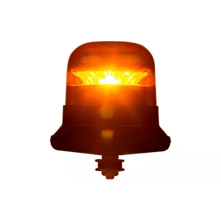 Beacon Light With Threaded Tube (LED) Orange 12 / 24V Universal