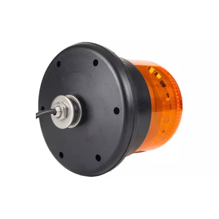 Beacon Light With Threaded Tube (LED) Orange 12 / 24V Universal