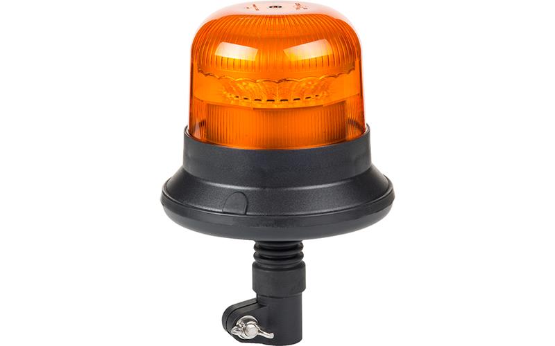 Beacon Light With Spigot (LED) Orange 12 / 24V Universal