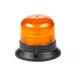 Gyrophare - Fixation 3-points (LED) Orange 12 / 24V Universel