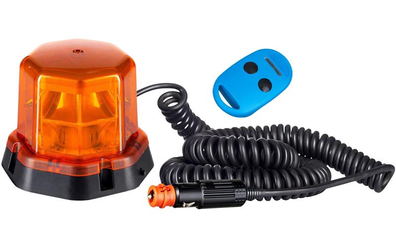 Gyropahre Magnètique (LED) Orange 12 / 24V Universel