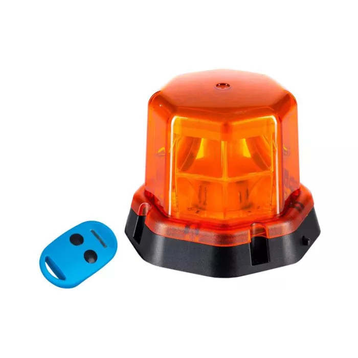Warning Light With A Remote Control (LED) Orange 12 / 24V Universal
