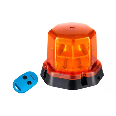 Warning Light With A Remote Control (LED) Orange 12 / 24V Universal