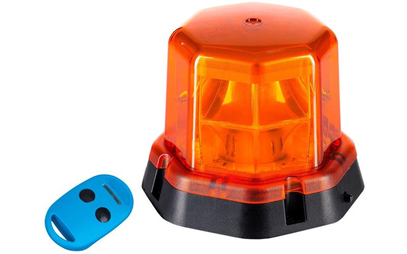 Warning Light With A Remote Control (LED) Orange 12 / 24V Universal