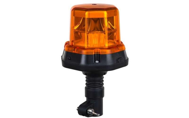 СИГНАЛЬНЫЙ ФОНАРЬ НА СТЕРЖНЕ (LED) ОРАНЖЕВЫЙ 12 / 24V УНИВЕРСАЛЬНАЯ