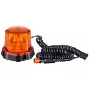 Warning Lamp Mounted With Magnet (LED) Orange 12 / 24V Universal