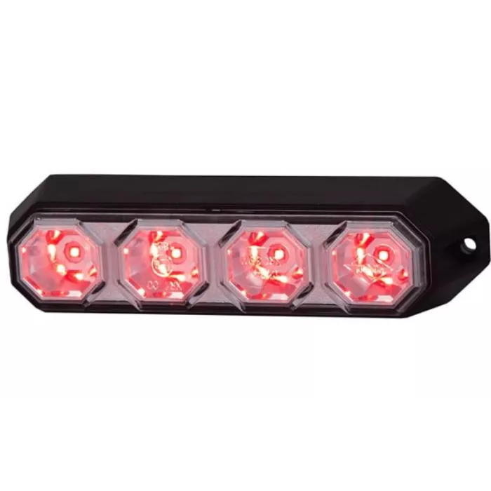 Feu D’avertissement (LED) Rouge 12 / 24V Universel