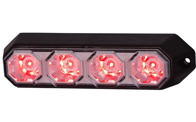 Warnleuchte (LED) Rot 12 / 24V Universal