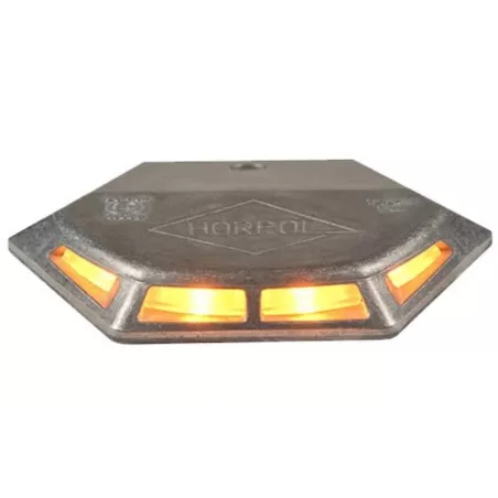 Warnleuchte Für Ladebordwand (LED) Orange 12 / 24V Universal