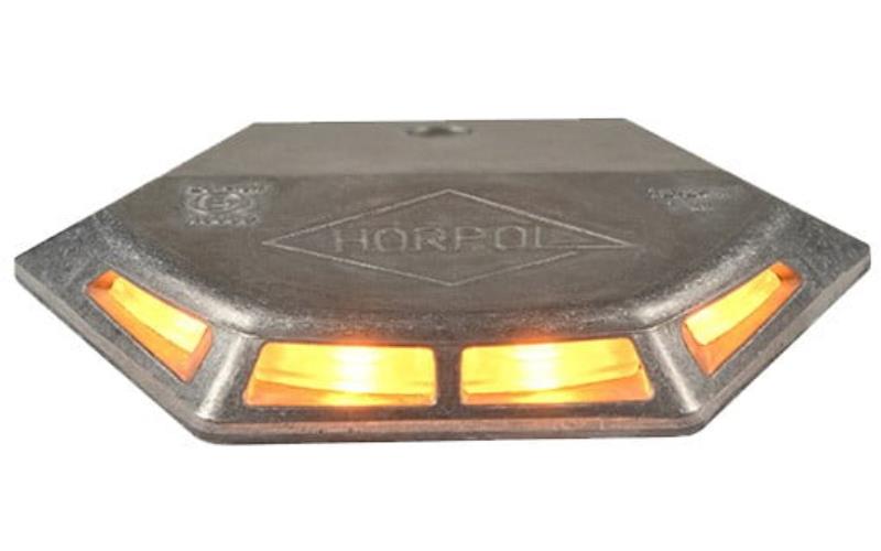 Warnleuchte Für Ladebordwand (LED) Orange 12 / 24V Universal