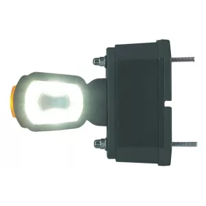 Lampa Obrysowa Trzyfunkcyjna z Modułem Czujnika Cofania (LED) Biało - Pomarańczo - Czerwona 12 / 24V Prawa