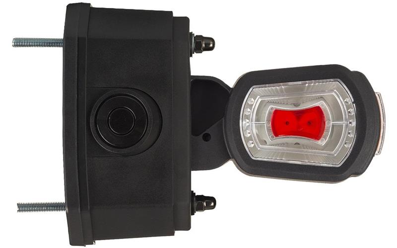 Feu de Gabarit Avec Module de Capteur de Recul (LED) Blanc - Orange - Rouge 12 / 24V Droit