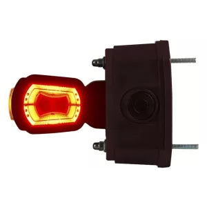 ГАБАРИТНЫЙ ФОНАРЬ С МОДУЛЕМ ДАТЧИКА ЗАДНЕГО ХОДА (LED) БЕЛЫЙ - ОРАНЖЕВЫЙ - КРАСНЫЙ 12 / 24V ЛЕВЫЙ