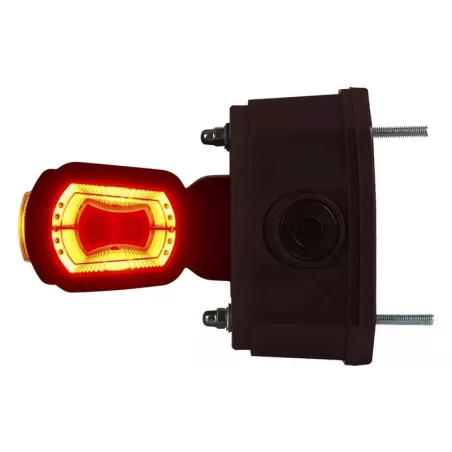 ГАБАРИТНЫЙ ФОНАРЬ С МОДУЛЕМ ДАТЧИКА ЗАДНЕГО ХОДА (LED) БЕЛЫЙ - ОРАНЖЕВЫЙ - КРАСНЫЙ 12 / 24V ЛЕВЫЙ