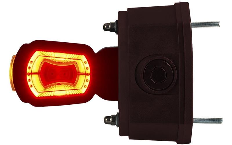 Feu de Gabarit Avec Module de Capteur de Recul (LED) Blanc - Orange - Rouge 12 / 24V Gauche