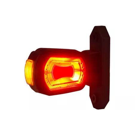 ГАБАРИТНЫЙ ФОНАРЬ С ДАТЧИКОМ ЗАДНЕГО ХОДА (LED) БЕЛЫЙ - ОРАНЖЕВЫЙ - КРАСНЫЙ 12 / 24V ЛЕВЫЙ